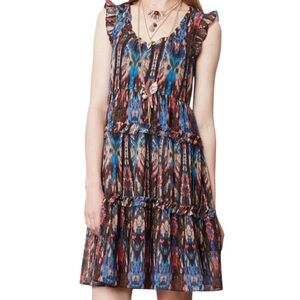 Lili's Closet Sibylline Tiered Sheer Mesh Dress